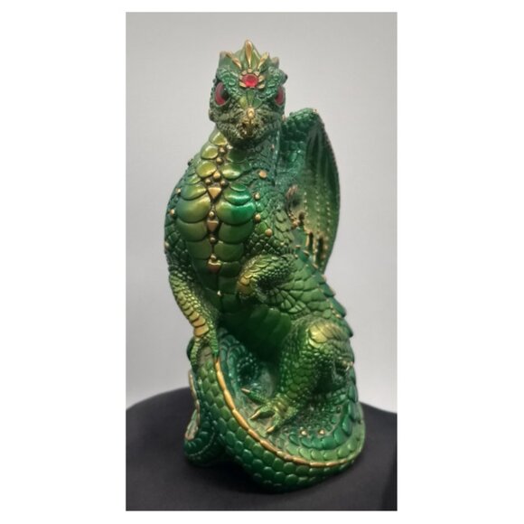 Windstone Editions Green & Gold Young Dragon - Picture 2 of 5